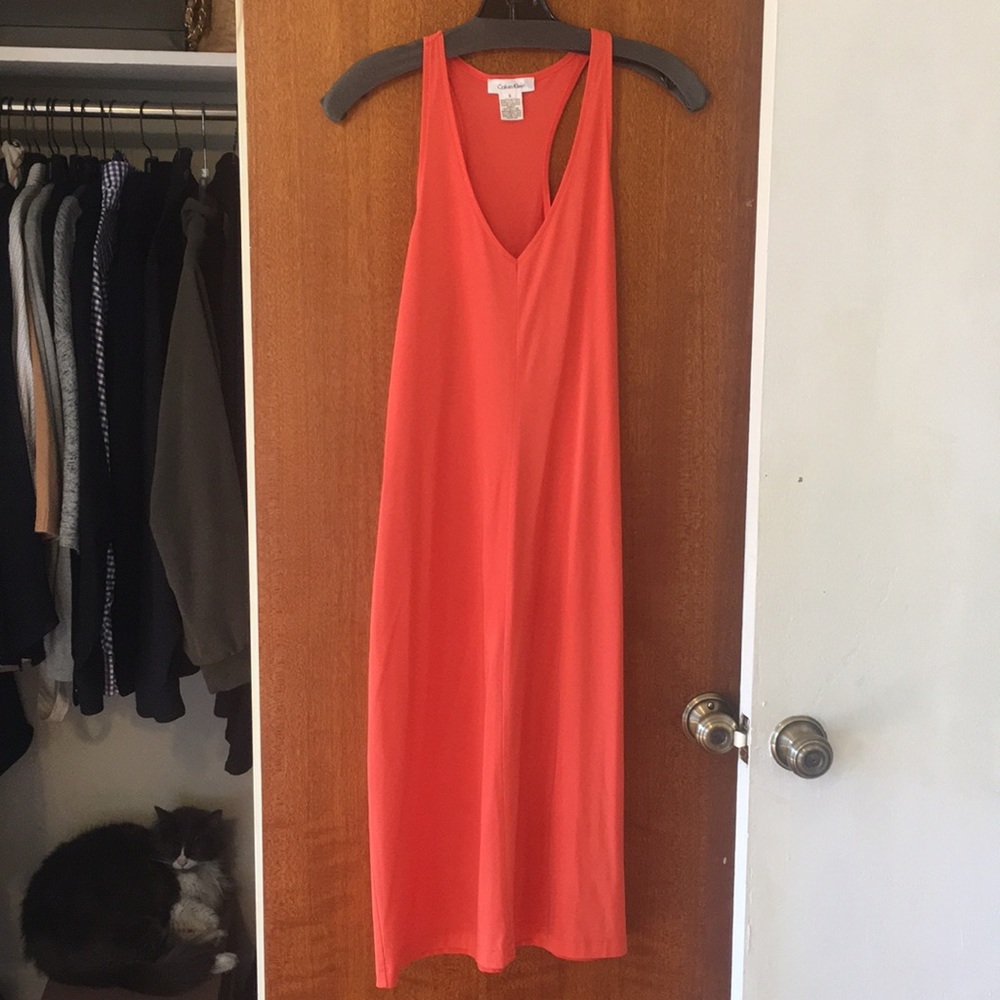 Calvin Klein slip dress